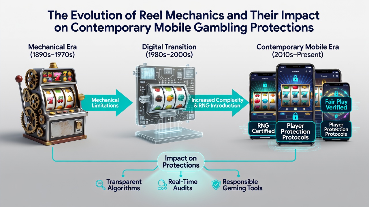 Mobile device displaying certified slot game with integrated responsible gambling controls